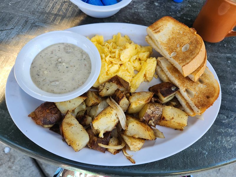 Curbside Cafe food